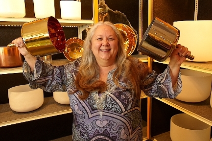 Connie Olson, owner of Points of Light Connie Olson, owner of Points of Light